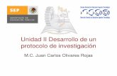 Unidad II Desarrollo de un protocolo de investigacióndsc.itmorelia.edu.mx/~jcolivares/courses/ti107b/ti1_u2.pdfAgenda 2.1 Estructura de un protocolo de investigación 2.2 Planteamiento