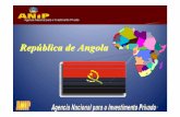 República de Angola - procordoba.org³n... · e.mail: anip.caf@multitel.co.ao A ANIP desenvolve as suas actividades de promo ção do investimento em conformidade com: * a Lei de