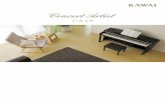 Kawai CA48 brochure 2017 (Español) piezas largas de madera, ... como contrapesos mejorando el realismo en la pulsación. ... tas noveles aprender a tocar el piano con estudios incor-