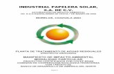 INDUSTRIAL PAPELERA SOLAR, S.A. DE C.V. - SINATsinat.semarnat.gob.mx/dgiraDocs/documentos/coah/estudios/2004/05C… · pagina 0 industrial papelera solar, s.a. de c.v. autorizaciÓn