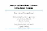 Avances en Flotación de Carbones: Aplicación en Colombia Juan... · 2014-01-08 · La hidrofobicidad y flotabilidad de carbones depende del tipo de maceral, sigue el orden ... constante