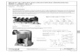 Bloques de válvulas para electroválvulas distribuidoras ...downloads.hawe.com/7/4/D7470B1-es.pdf · BWH 1 y BWH 1(2 y 3) con válvulas tipo según D 7470 A/1 ... Valores entre paréntesis