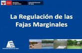 La Regulación de las Fajas Marginales - Inicio | ANA · 2018-02-24 · mayores avenidas o crecientes ordinarias. ... en el vertedero de demasias de la presa. b) El ancho de la faja