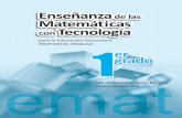 Enseñanza de las Matemáticas con Tecnología - SEPHdte.seph.gob.mx/emaycit/EMAyCIT Libros/EMAT Secundaria/EMAT Pri… · de una educación integral. 4. ... Con las lecciones contenidas