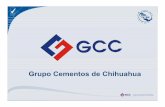 Grupo Cementos de Chihuahua - AMTE · INCREMENTO EN CAPACIDAD Pueblo, CO (4T 2007) • Planta de cemento de 900,000 toneladas métricas • Segundo más grande productor en el estado