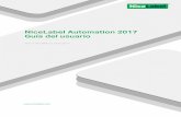 NiceLabel Automation 2017 Guía del usuario · 2017-10-02 · 10.1.1 Especificaciones de archivos de comandos 208 ... de comando CSV 208 10.1.3 Archivo de comando JOB 209 10.1.4 Archivo