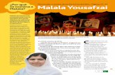 Nominada a Heroína de los Derechos del Niño • Páginas …worldschildrensprize.org/.../theglobe2014/Malala_esp.pdf30 dad de Karachi. Allí el gobier - no provincial ha decidido