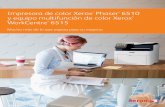 Impresora de color Xerox Phaser 6510 y equipo ...msd.mx/wp-content/uploads/2017/03/Folleto-Xerox-6515.pdf · 4 5 5 6 6 WorkCentre 6515 Diseño para acelerar el negocio Home Email