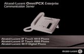 Alcatel-Lucent OmniPCX Enterprise - exactas.uba.ar · 3.5 Llamar a un interlocutor interno por su buscapersonas ... 6.12 Bloquear / Desbloquear un teléfono ... (Alcatel-Lucent IP