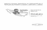 SINDICATO NACIONAL DEMOCRÁTICO DE TRABAJADORES DE LA SECRETARÍA DE …sindet-sedatu.org.mx/doctos/web/Estatuto_SINDET-SEDATU... · 2017-11-15 · DE LOS ELEMENTOS CONSTITUTIVOS