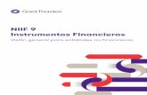 NIIF 9 Instrumentos Financieros - Grant Thornton Spain ... con cambios en resultados (son derivados o están clasificados como mantenidos para negociar). Coste amortizado Valor razonable