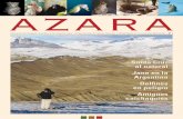 AZARA - losquesevan.com · 2 / AzArA-Nº 1 Sumario Ya salió el periódico de la Fundación Azara EXPLORACIÓN Y CIENCIA La resurrección de un gigante: Ballena franca austral.