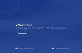 CATÁLOGO DE SERVICIOS - adistec.com Standard Edition Base de Datos licenciada and empaquetada para el uso con Symantec DLP. Enforce Server Consola central de Symantec DLP. Network