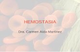 HEMOSTASIA - bioquimica11usac.files.wordpress.com€¦ · Endotelio vascular Capa de células que tapiza el interior de todos los vasos sanguíneos. Tiene propiedades: –Antiplaquetarias