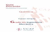 Guía Docente - Universidad Católica de Ávila a un público tanto especializado como ... Concepto de pH. Ácidos y ... Determinación de la concentración de ácidos y bases. Indicadores