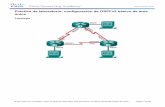 Práctica de laboratorio: configuración de OSPFv2 básico de ... Lab... · En la parte 2, configurará el routing OSPFv2 en todos los routers de la red y, luego, verificará que