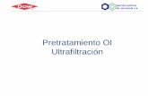 Pretratamiento OI Ultrafiltración - Gamma Química membranas DOW TM UF de PVDF son fabricadas con propiedades hidrofílicas producidas a través de un proceso que mejora su resistencia