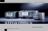 G110 COM 1104 sp final - Siemens Global Website · Advertencias, precauciones y notas Edición 11/04 SINAMICS G110 2 Instrucciones de servicio (resumen) La presente versión resumida