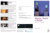 Música, Teatro y Danza en el Conticonti.derhuman.jus.gov.ar/2018/03/prog_mano_musica_marzo... · 2018-03-12 · y Danza en el Conti Marzo 2018 CENTRO CULTURAL DE LA MEMORIA HAROLDO