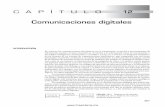 Sistemas de Comunicaciones Electrónicas, 4ta Edición · COMUNICACIONES DIGITALES El término comunicaciones digitalesabarca una gran área de técnicas de comunicaciones, que incluyen