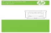HP LaserJet serie M1120 MFP - HP® Official Siteh10032. · Imprimir varias páginas en una hoja de papel en Windows ..... 50 Configuración de ahorro ... 70 Escaneado de un libro