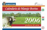 DESARROLLO RURAL Calendario de Manejo Bovino · CALENDARIO DE MANEJO DE GANADO BOVINO DE CARNE PRINCIPALES ACTIVIDADES ... CAPITAL CONTABLE Cuenta de Capital $1,248,000 Suma Pasivo