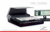 Catálogo OS 15000 Zeutschel - Microfilmación | Escáneres · OS 15000 Advanced con book cradle manual y apertura automática del cristal. ... Software de usuario Omniscan 12 / 64