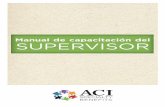 Manual de capacitación del SUPERVISORarchive.acieap.com/pdf/svr/SVR_Manual_Spanish/files/svr_manual...el material de este manual y el de la capacitación del EAP ... (CISM) • Seminarios