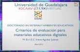 Universidad de Guadalajara - Desde el IGCAAV · CATALDI Zulma, (2000), Metodología de diseño, desarrollo y evaluación de software educativo, Tesis de Magíster en Informática.