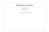 Matematica Discreta´ - Academia Madrid Ingeniería … · 2015-08-13 · Tema: Combinatoria Contenidos 1. Nociones generales • Reglas de la suma y del producto • Principio de