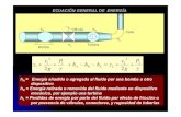 Medidores de flujo - galeon.comgaleon.com/fluidos1/ecuaciones1.pdf · con las paredes de las tuberías y conductos que por lo general son rugosos. Pérdidas de energía debido a la