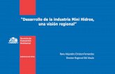 “Desarrollo de la industria Mini Hidros, una visión regional”€¦ · una visión regional ... Potencia declarada 106,00 MW ... Gobierno de Chile | Servicio de Evaluación Ambiental