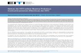 Notas de EITI sobre Buena Práctica: Comunicaciones ... eficaces e innovadoras para reforzar la comunicación de EITI. El objetivo de este documento es ofrecer guías sobre los tipos