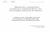 Manual de Lineamientos Académico-Administrativos del ... · manual de lineamientos acadÉmico-administrativos del tecnm ix contenido directorio ...