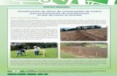Construcción de obras de conservación de suelos para la ... Regionales/InfoAgro...mienta que se utiliza para el trazado de siembras a contor no, construcción de terrazas, canales,