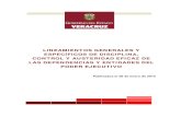 LINEAMIENTOS GENERALES Y ESPECÍFICOS DE … 2010.pdf · lineamientos generales y especÍficos de disciplina, control y austeridad eficaz de las dependencias y entidades del poder