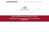 Plan Institucional 2014-2018 Instituto Jalisciense de la ...transparenciafiscal.jalisco.gob.mx/sites/default/files/pi_ijalvi... · dependencias, sus atribuciones y gestiones. PLAN