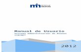 Manual de Usuario - Ministerio de Hacienda - … · Web viewEl presente manual tiene el objetivo de guiar al usuario de SIBINET en el uso del sistema; en él se sintetiza el funcionamiento