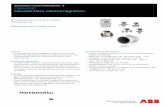 Especificación TécnicaD184S073U06 Rev. 10 FSM4000 … · 2017-04-11 · Caudalímetro electromagnético FSM4000 D184S073U06 3 1 Sinopsis de modelos del sensor y del transmisor Material