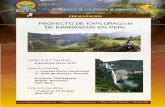 Proyecto Peru 2010 · cantidad de cascadas y saltos ... especialista en escalada artificial y autorescate ... Utilizar las técnicas de progresión y conducción de grupos con seguridad.