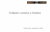 Eclipses Lunares y Solares - Ruben Ruiz Eclipse|Blog de ... · Eclipses Lunares De acuerdo con la figura anterior, un eclipse lunar ocurre cuando la luna pasa por la sombra de la
