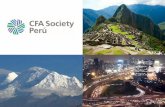 CFASOCIETYPERU:EVENTOS2017 - CFA Society Perú · Vice President of Investor Relations in Latin America, Carlyle Group ... • Bruno Ghio - Head of Family Office, BCP Moderador: Melvin