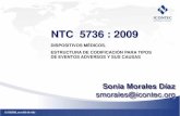 NTC 5736 : 2009 - Inicio - Invima - Instituto Nacional de ... LABORATORIO DE METROLOGÍA EDUCACIÓN Y DESARROLLO PUBLICACIONES CERTIFICACIÓN ACREDITACIÓN SONIA MORALES DÍAZ. Regional