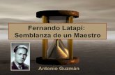 Fernando Latapí: Semblanza de un Maestro - piel-l.org · atópicas y cuadros de acné, acuñando el término corticodermias Es pionero en el uso de la griseofulvina en la tiña en