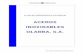 PEE ACEROS INOXIDABLES OLARRRA S.A. - Euskadi.eus · Autoprotección de los Grupos de Acción ... P.E.E. ACEROS INOXIDABLES OLARRA, Mayo 2010, 1/90 1. OBJETO Y ÁMBITO DEL PLAN …