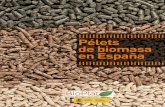 PÉLETS DE BIOMASA EN ESPAA Muchas gracias - … · Energía almacenada en subproductos de biomasa por tipo de subproducto ... de materias primas (naranja), ... PÉLETS DE BIOMASA