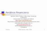 Análisis financiero - cashflow88.com · 7/16/2012 Análisis financiero. Vélez y Dávila 3 Usuarios Costo de Ventas Gastos de Ventas Gastos de Adminis-tración Depreciación Impuestos
