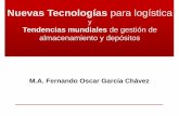 Nuevas Tecnologías para logística - congreso.fitac.netcongreso.fitac.net/wp-content/uploads/Fernando_Garcia_AAACESA.pdf · procesos apoyada en el uso de sistemas de gestión específicos.