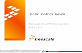 Sensor Solutions Division - electrocomponentes.com · • Detección de pulso y tap ... − Bajo ruído: 150 micro g por root Hertz (independiente de la ... • Entrenamiento y Soporte