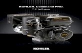 Command Pro SPA - kohlerpower.mx · • Solenoide de parada motor ... proyecto y los equipos del producto sin dar previa comunicación y sin obligaciones. ** Medidas sobre el producto